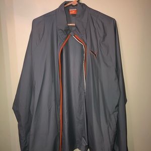 Puma rain jacket barley worn practically new